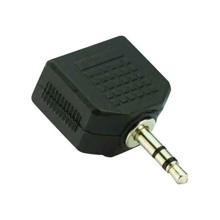 Адаптер 3.5mm Stereo M / 2x 3.5mm ST F, VCom CA511
