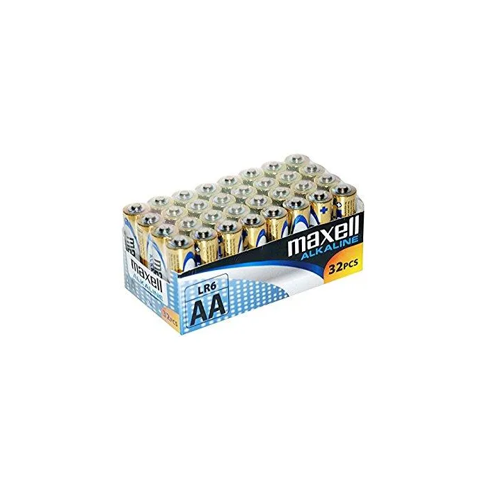 Алкални батерии MAXELL LR6 1,5V AA 32 бр. pack
