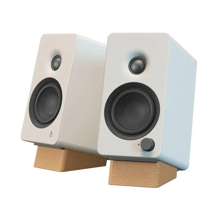 Безжични тонколони за компютър CREATIVE XF1 White, система 2.0, 72 W RMS, Bluetooth 6.0, Hi-Res, AUX вход, 55 Hz–40 kHz