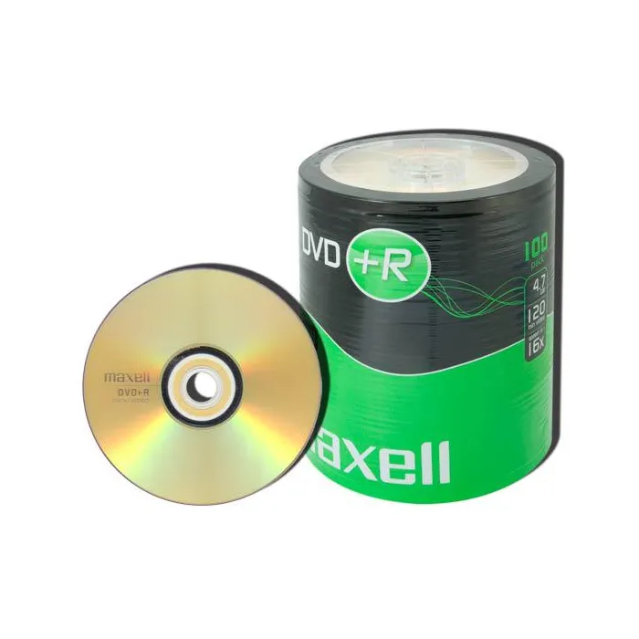 DVD+R MAXELL, 4,7 GB, 16x, 100 бр.