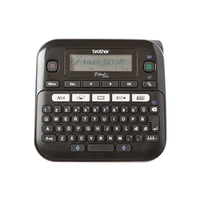 Етикираща система Brother P-Touch Labelling System PT-D210VP, Labelmaker, Desktop, QWERTY key