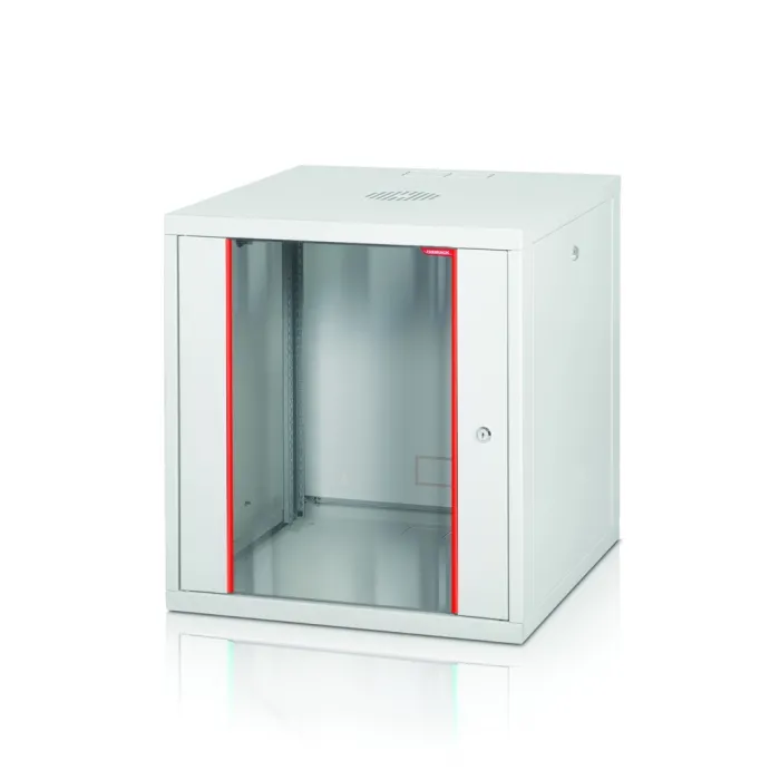 Formrack 19\" Wall Mounted rack 12U 555/560mm, removable locking sides, height: 593mm, loading capaci