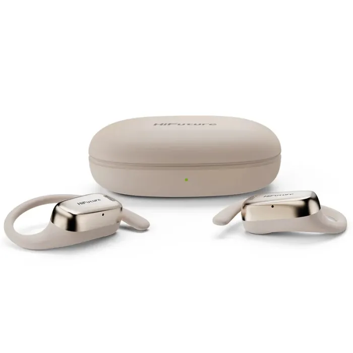HiFuture Sonify Champagne Gold open-ear слушалки, Bluetooth 5.4, ENC