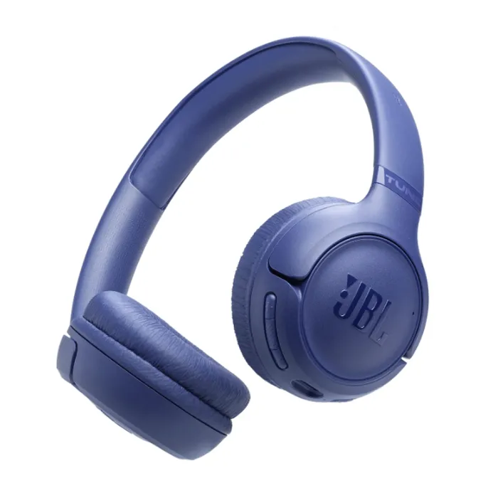 JBL Tune 730BT безжични over-ear слушалки, 40 mm драйвер, Bluetooth 6.0, multipoint, сини
