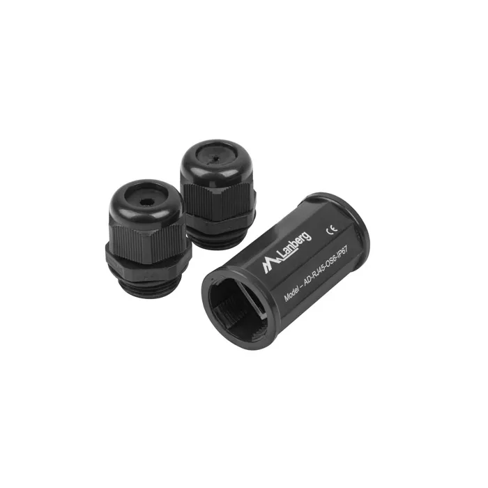 Lanberg RJ-45 inline coupler IP67 CAT.6 FTP waterproof