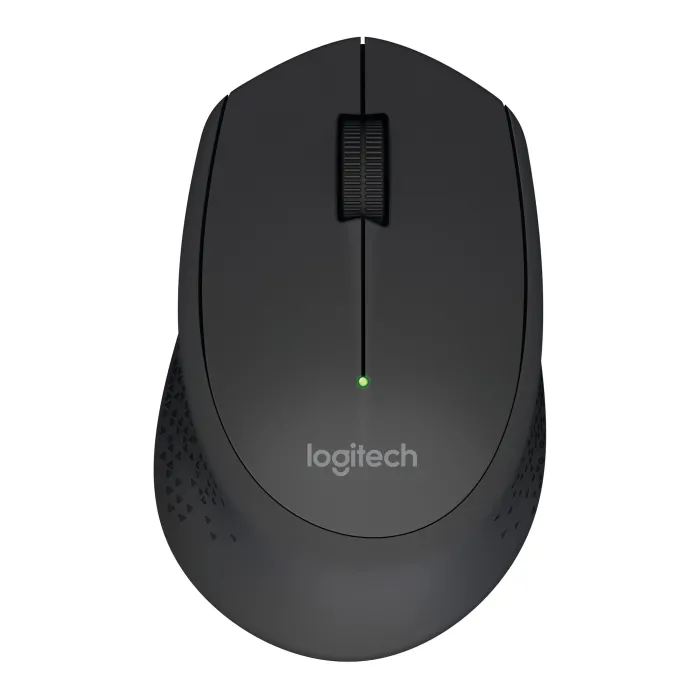 Безжична мишка Logitech M280, оптична, 1000 DPI, 3 бутона, 2.4 GHz, асиметрична за дясна ръка, автономност до 18 месеца
