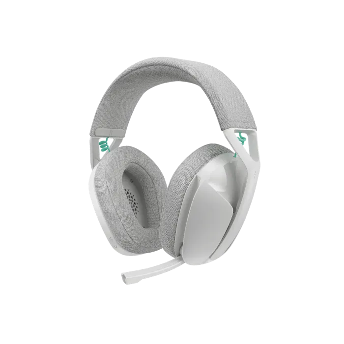Геймърски безжични слушалки Logitech G321 Lightspeed, Микрофон, Бели