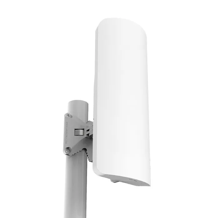 Външно безжично мрежово устройство MikroTik RB911G-2HPnD-12S, mANTBox 2 12s, секторна антена 12 dBi, 120° ширина на лъча, 2.4 GHz, 802.11b/g/n, Gigabit Ethernet