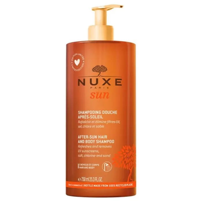NUXE Sun Шампоан за коса и тяло след слънце 750 мл