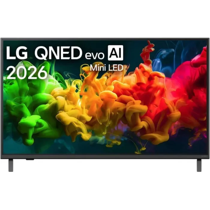 Телевизор LG 43QNED81B3C, 43" 4K UHD QNED MiniLED, Smart TV с webOS, 60Hz, Alpha 7 AI Processor, HDR10/HLG, DVB-T2/C/S2