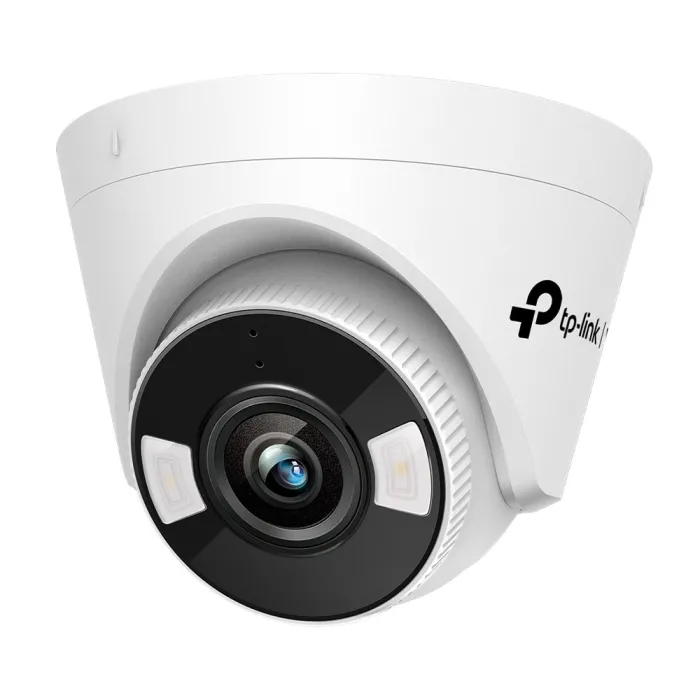 Куполна IP камера TP-Link VIGI C430, 3MP Full-Color, 2304 × 1296 пиксела, за вътрешна и външна употреба, PoE, вграден микрофон