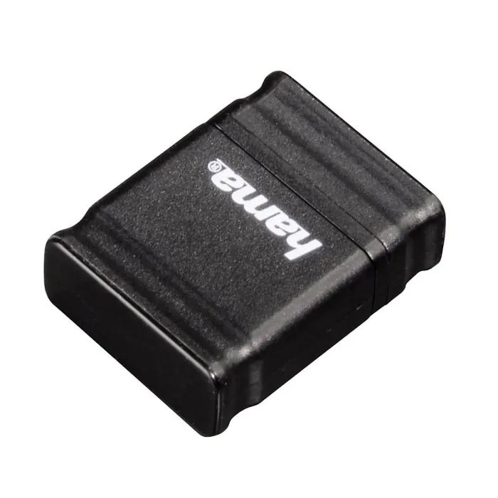 USB памет, HAMA Smartly, 32GB,  USB 2.0, Черен цвят