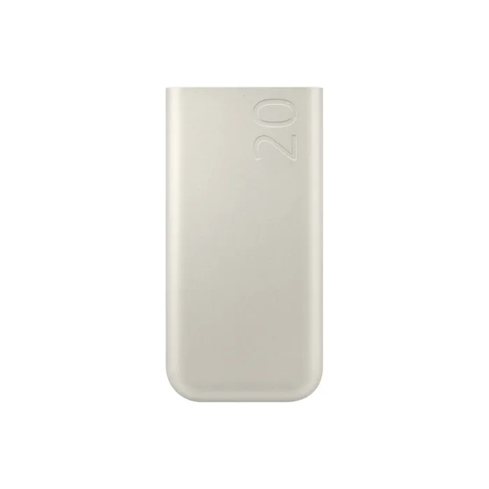 Външна батерия Samsung EB-P4520, 20 000 mAh, 45W, 3x USB-C, USB PD 3.0, Super Fast Charging 2.0, бежова